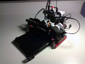 Ruzzle Lego Mindstorm Solver